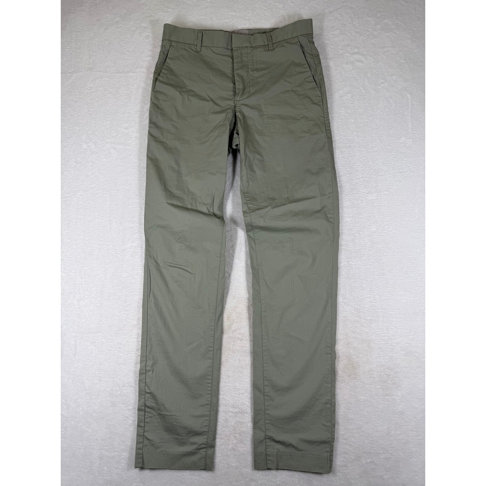 Everlane Mens‎ Performance Chino Pants Sage Green Slim Fit 29x32 Stretch Cotton